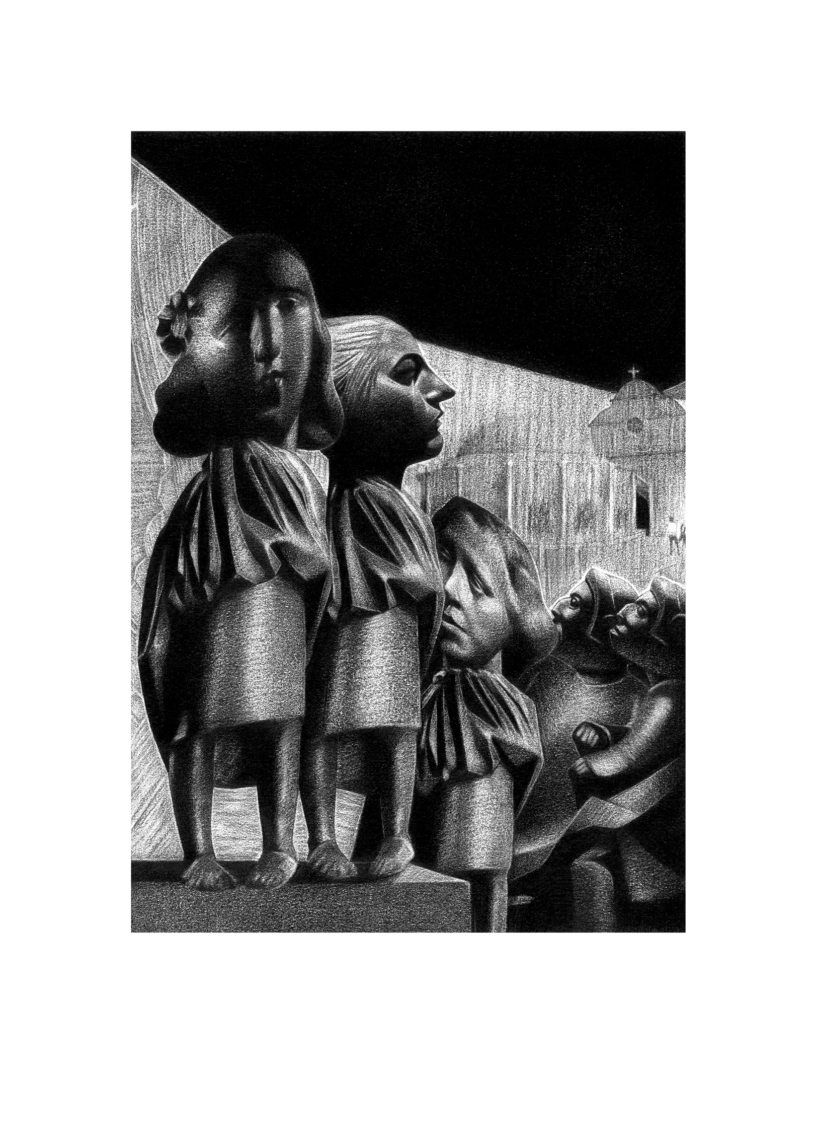 Mask'd Revellers